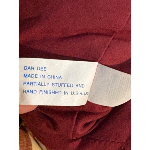 Dan Dee 1999 Stars & Stripes Dress Teddy Bear Stuffed Animal Plush Liberty - Picture 6 of 7